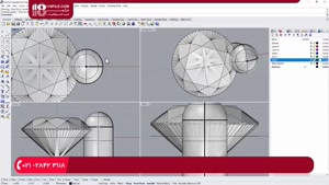 آموزش جواهر سازی - دستورالعمل طراحی جواهر در نرم افزار 