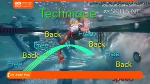 آموزش شنا - پنج روش بهبود شنا کرال پشت