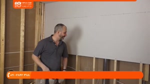آموزش کناف سقف - نصب دیوارهای پوششی کناف