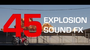 مجموعه ۴۵ افکت صوتی انفجار Action VFX