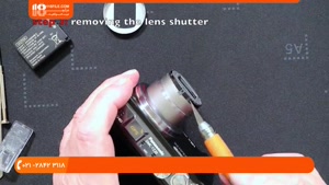 آموزش تعمیر دوربین کامپکت - تعمیر شاتر