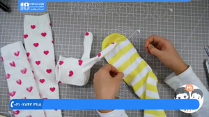 ساخت عروسک با جوراب | نحوه ی دوخت عروسک خرگوش