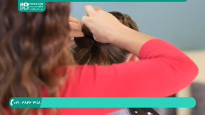  آموزش بافت مو | یادگیری بافت مو چهار تایی پهن