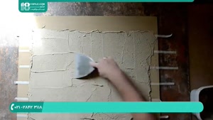 آموزش اجرای پانل دیواری - آموزش نصب دیوارپوش سه بعدی