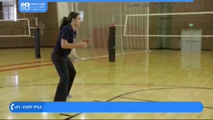 آموزش والیبال|ورزش والیبال(تکنیک گارد ساعد)
