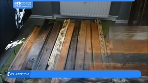 آموزش اجرای پانل دیواری - پوشش دیوار با پالت های چوبی