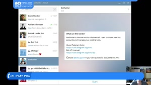 آموزش ساخت ربات تلگرام / انتخاب نام کاربری مناسب برای ربات