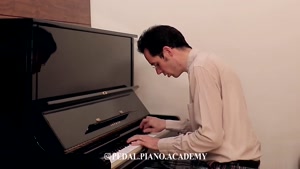 اجرای سولو پیانو استاد موریتس ارنست در آموزشگاه پیانو پدال