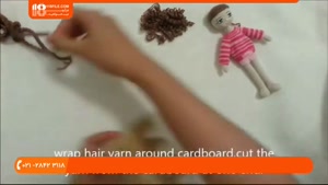 آموزش بافت عروسک|عروسک بافتنی(قلاب دوزی جاکلیدی)