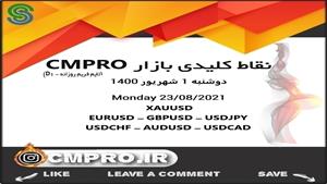 نقاط کلیدی خرید و فروش بازار CMPRO_ دوشنبه 1 شهریور 1400