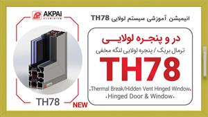 انیمیشن آموزشی سیستم لولایی TH78