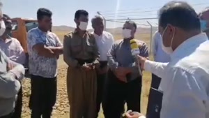 بررسی مشکلات آب شرب روستاهای بخش مرکزی بوکان توسط مسئولان 