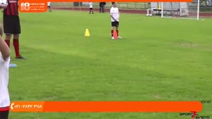 آموزش تکنیک فوتبال-آموزش حرکت با توپ