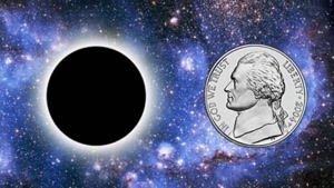 سیاه چاله ای به اندازه سکه