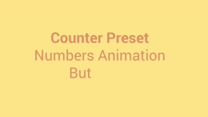 اسکریپت انیمیت شمارش اعداد برای افترافکت – Counter Package v