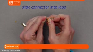 آموزش ساخت زیورآلات مهره ای- ساخت دستبند مهره ای گرد 