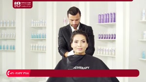 کراتینه کردن مو-صاف کردن مو-صاف کردن مو به روش کراتین برزیلی