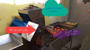 دستگاه شستشوی میوه
