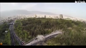 پل طبیعت در تهران - دیدنی ها