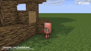 انیمیشن خانه سازی هیولاهای ماین کرافت (Minecraft)