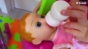 اسباب بازی دخترانه آشپزی - ماجراهای پولینا و عروسک کوچولو 