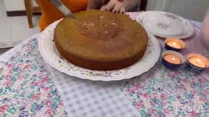 طرز تهیه کیک نسکافه و گردو  دسر خوشمزه ایرانی 