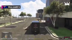 لحظات خنده دار و جذاب بازی GTA V آنلاین سری نهم :) 