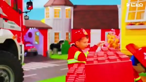 فیلم ماشین بازی کودکانه : تیم آتش نشانی