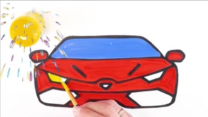 آموزش نقاشی ماشین لوکس | رنگ آمیزی ماشین
