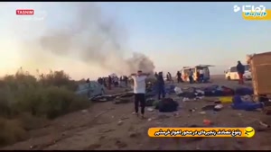 تصادف زنجیره ای در محور اهواز ـ خرمشهر 9 قربانی گرفت 