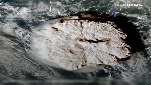 مستند - فرتورهای ماهواره از آتشفشان زیر آب