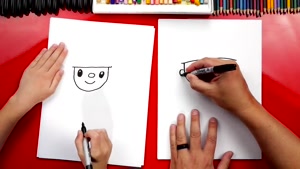 آموزش نقاشی به کودکان - "اتش نشان"