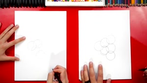 آموزش نقاشی به کودکان - انگور بنفش