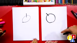 آموزش نقاشی به کودکان - نحوه رسم بلدرچین با رنگ آمیزی