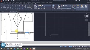  آموزش پروژه محور اتوکد