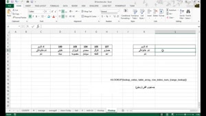 آموزش Excel.Functions_HLOOKUP | آموزش ۷۰ تابع پر کاربرد اکسل