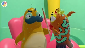 انیمیشن ماهی بادکنکی قسمت 22 - خانه شکلاتی