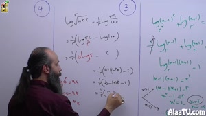 همایش طلایی ریاضی تجربی کنکور 98 - لگاریتم، تابع نمایی 10