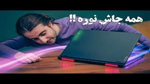 قوی ترین لپ تاپ ایران | Lenovo legion 7 RTX-3080
