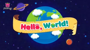 کارتون پینک فونگ - آهنگ سلام دنیا