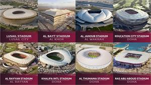 استادیوم های قطر برای جام جهانی 2022