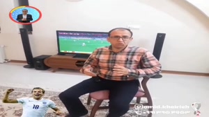 2 بال تیم فوتبال ملی ایران -سید امید خیریه