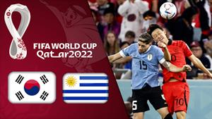  خلاصه بازی اروگوئه 0 - کره جنوبی 0