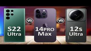 Apple iPhone 14 Pro Max Vs Galaxy S22 Ultra 5G Vs Xiomi 12S 