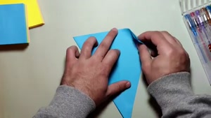 آموزش اوریگامی  - تهیه پرنده های رنگی