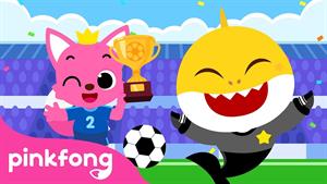 pinkfong baby shark - بیبی شارک - برو! یک تیم، یک رویا!🏆 ⚽️