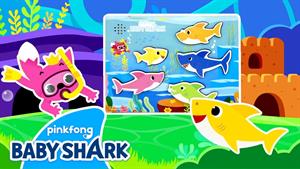 pinkfong baby shark - بیبی شارک - پنهان کاری با خانواده کوسه