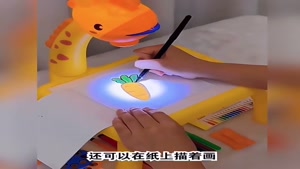 میز آموزشی نقاشی همراه با سوپر گراف طرح چراغ مطالعه