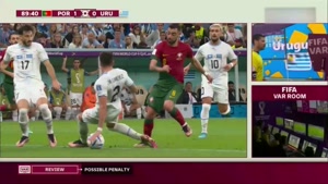 خلاصه بازی پرتغال 2 -  اروگوئه 0