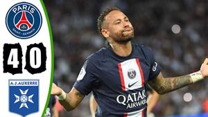 PSG vs Auxerre نکات برجسته و همه گل ها 2022